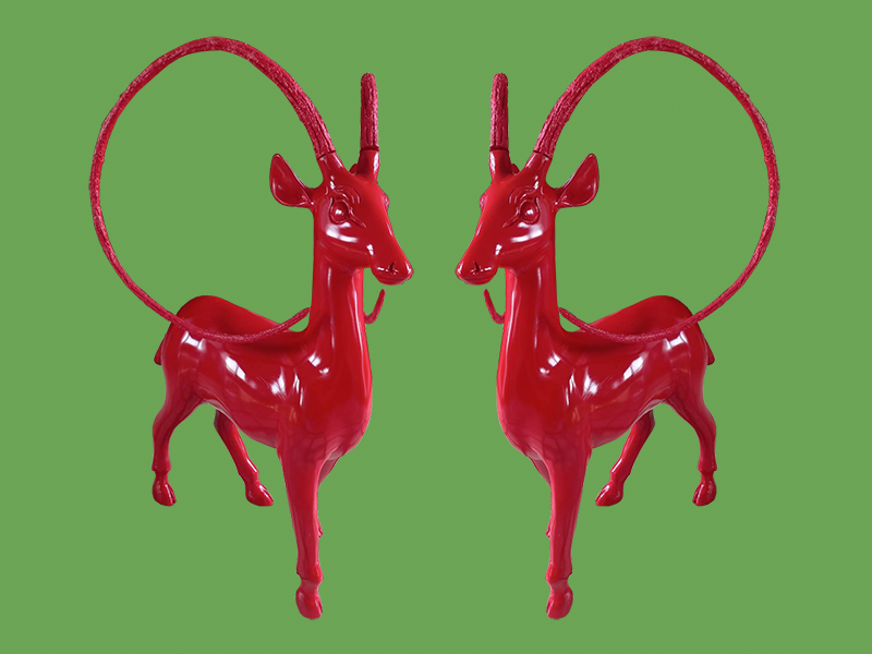 STANDING ANTELOPE
