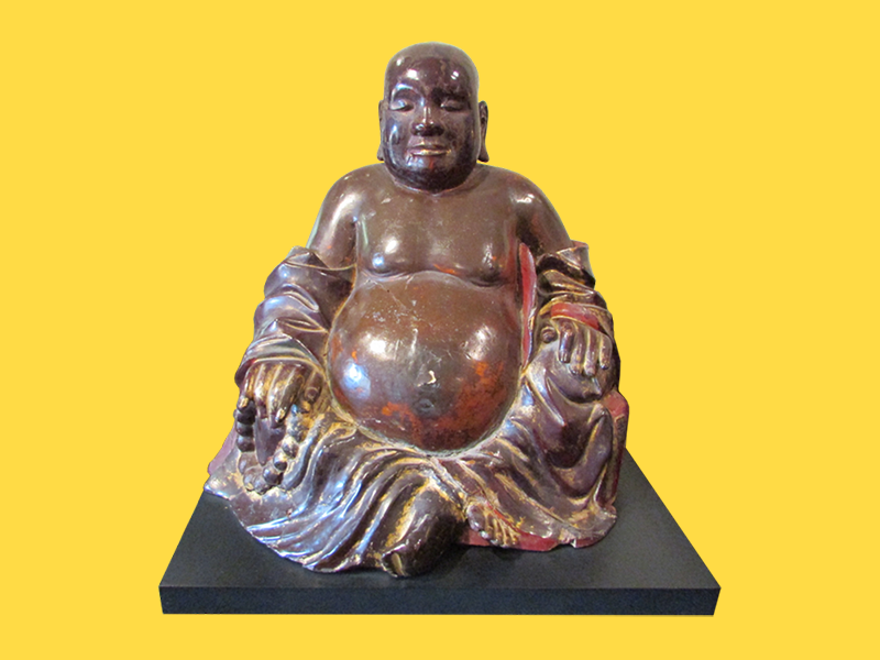 SOLID ROSEWOON LUCKY BUDDHA, VIETNAM STYLE